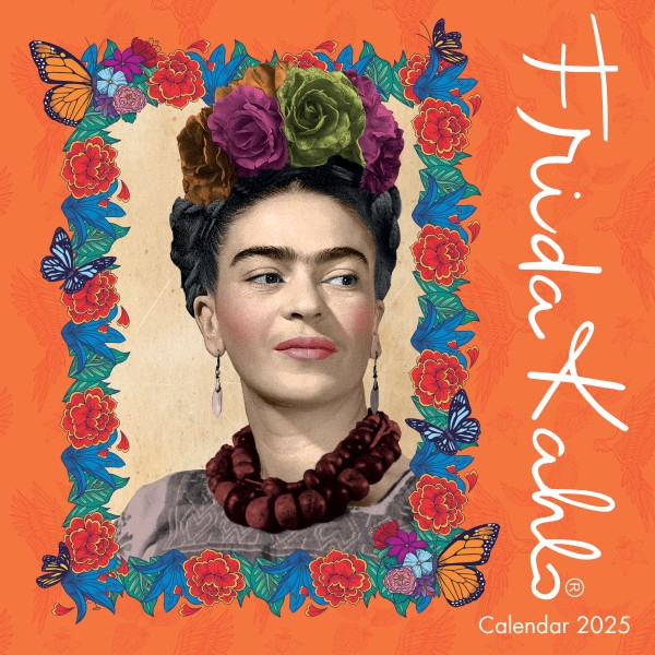 Frida Kahlo Mini Wall Calendar 2025 Art Calendar Flame Tree Publishing