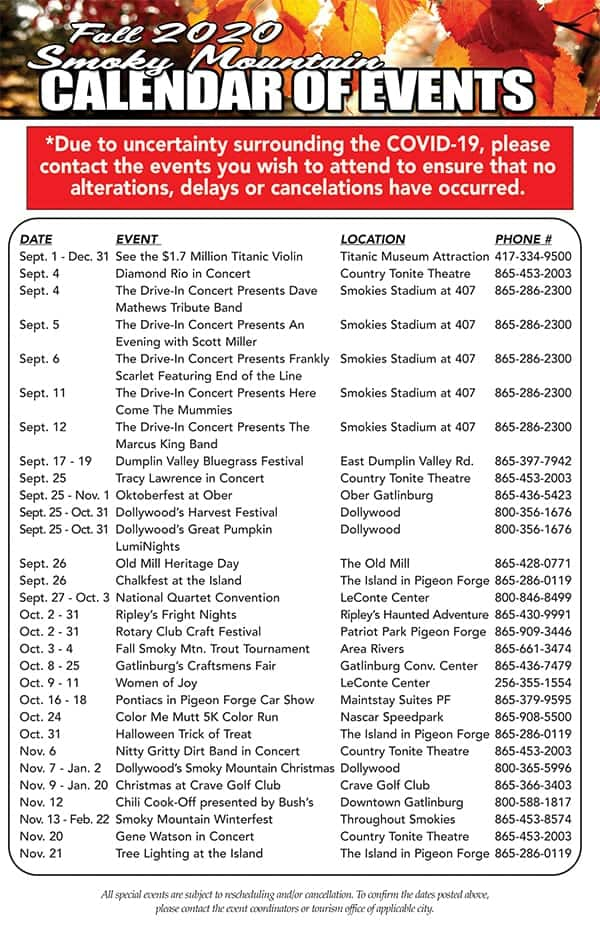 Gatlinburg Tn Events June 2024 Schedule Audi Marena