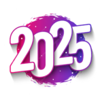 Gradiente De 2025 A os Vector PNG dibujos 2025 Degradado A o PNG Y