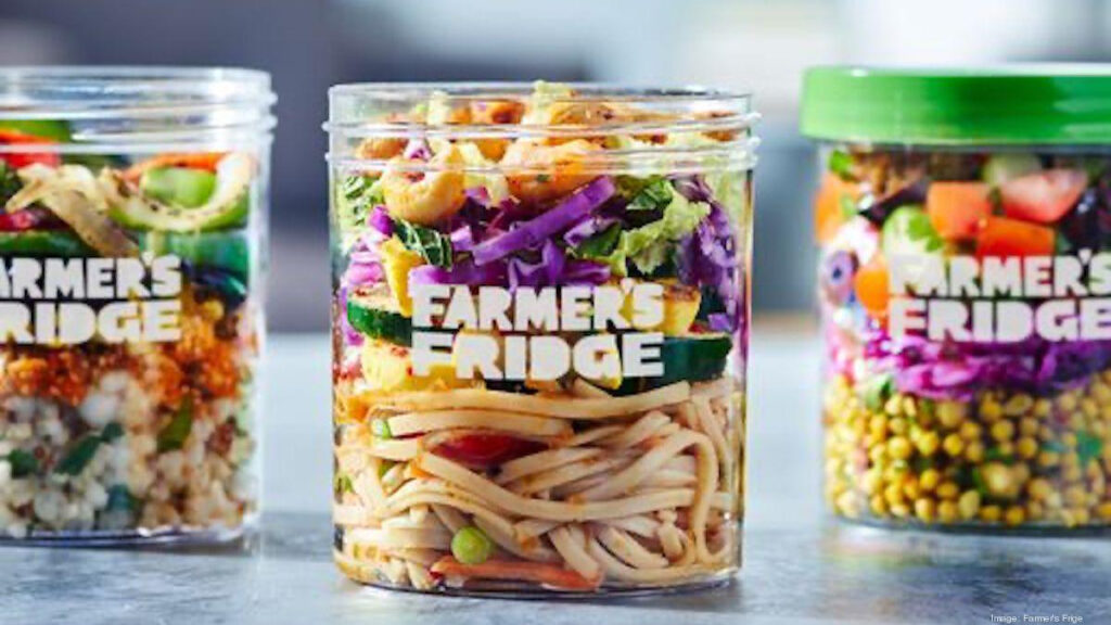 Healthy Vending Machine Startup Farmer s Fridge Founded By Washington 