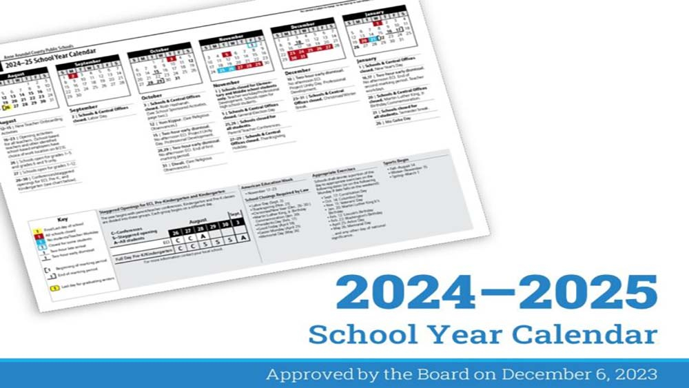 Here s The 2024 2025 AACPS School Calendar Eye On Annapolis