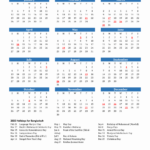 Holiday Calendar 2025 Bangladesh Calendar January 2025 Printable