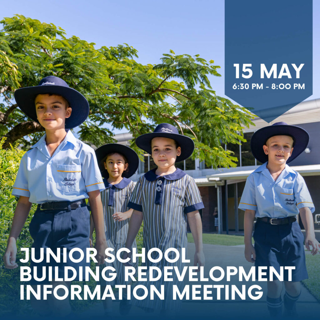 Junior School Building Redevelopment Information Meeting 15 May 