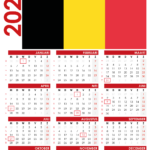 Kalender 2025 Met Weeknummers Belgi PDF