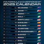 La F2 Y F3 Presentan Sus Calendarios 2025 Inicio En Australia Sin