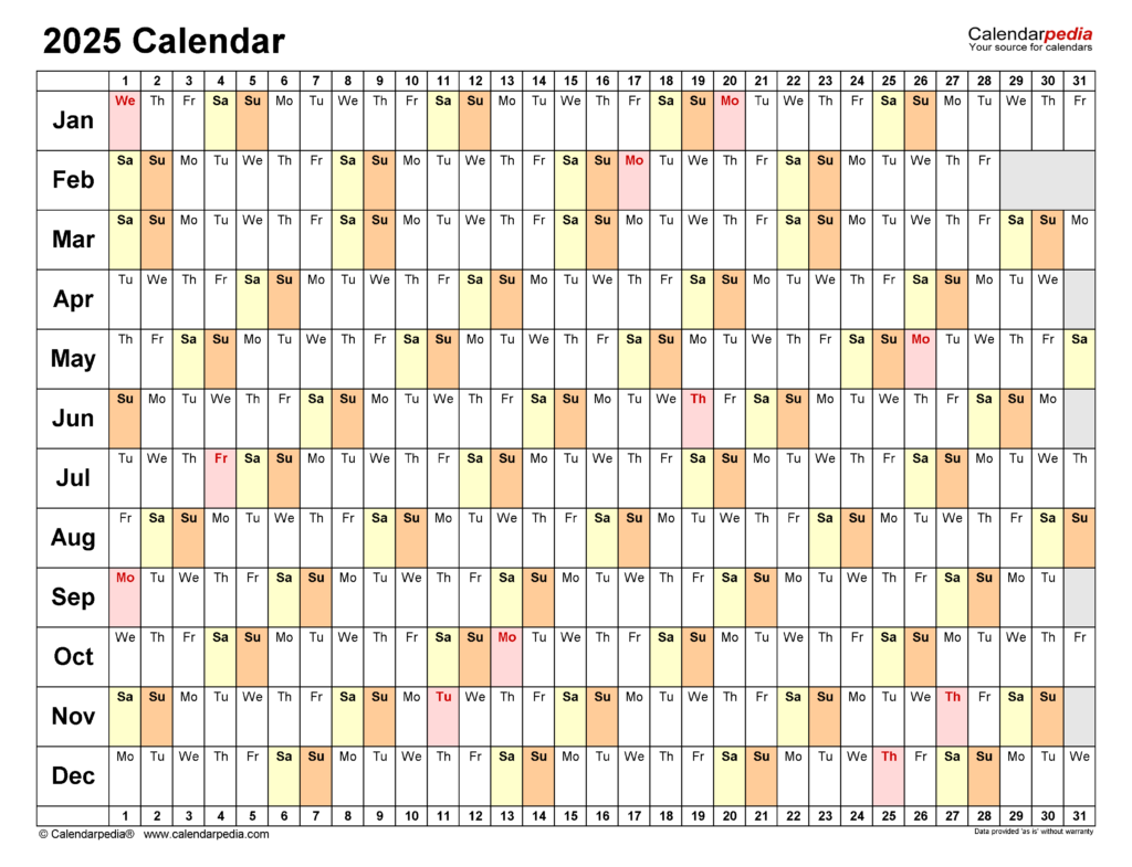 Leave Year End 2025 A Comprehensive Guide Printable 2025 Monthly 