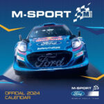 M Sport Ford World Rally Team 2024 Wall Calendar Threelittlebears co uk