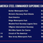 MotoAmerica 2025 Calendar SportBikes Inc Magazine