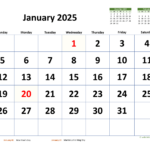 Navigating The Calendar A Comprehensive Guide To January 2025