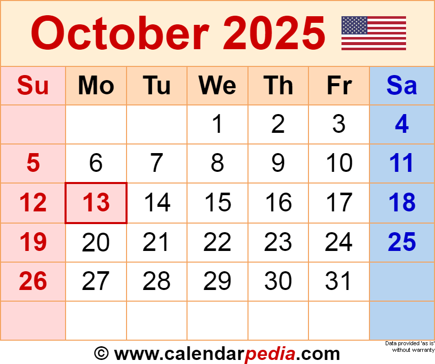 Navigating Time A Comprehensive Guide To October 2025 Calendar