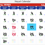 Nepali Calendar 2025 Ashoj Randa Carolyne