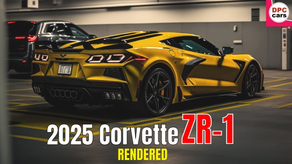 New 2025 Corvette C8 ZR 1 Rendered All That We Know YouTube