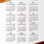 OC Calendar 2025 Design A Visual Masterpiece Design Printable