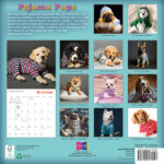 Pajama Pups 2025 Wall Calendar RSVP