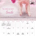 Perfectly Pink Calendar 2024 Deluxe 2024 Perfectly Pink Piglets Wall