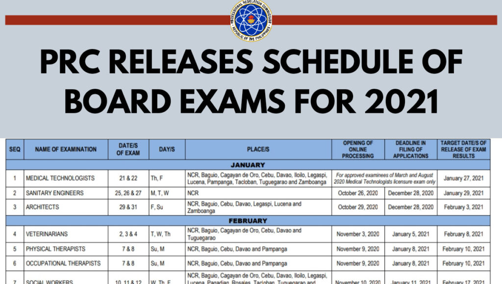 Prc 2025 Schedule Faun Marjie