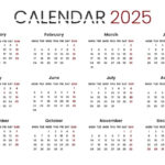 Premium Vector Calendar 2025 Template The European Calendar Corporate