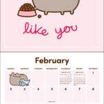 Pusheen 2025 Wall Calendar Book Summary Video Official Publisher