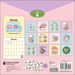 Pusheen 2025 Wall Calendar Book Summary Video Official Publisher