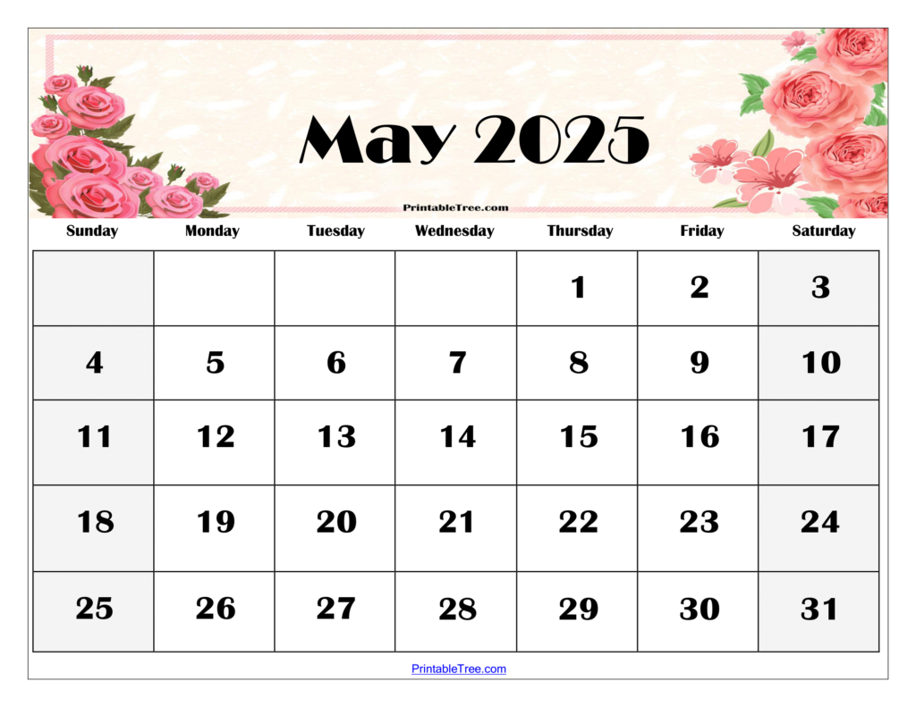 September 2025 May 2025 Calendar Printable Rahel Carmelle