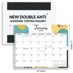 Snapklik SKYDUE Magnetic Calendar For Refrigerator Calendar 2024