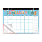 SUNEE 2024 2025 Desk Pad Calendar 17x12 18 Months Jan 2024 June