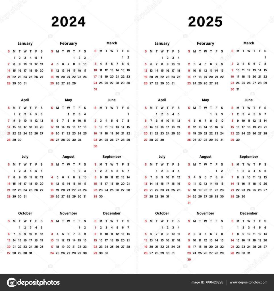 Takvim 2024 Takvim 2025 ablon Tasar m Plan Notu Ajanda Ofis Stok 