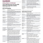 Tamu Academic Calendar Fall 2022 Monthly Printable Calendar Pages