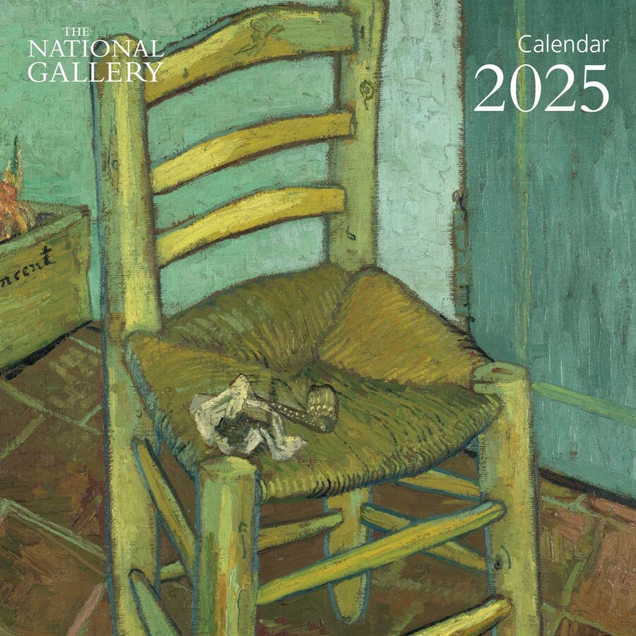 The National Gallery Wall Calendar 2025 Art Calendar Book Summary 