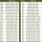 Time Share Calendar