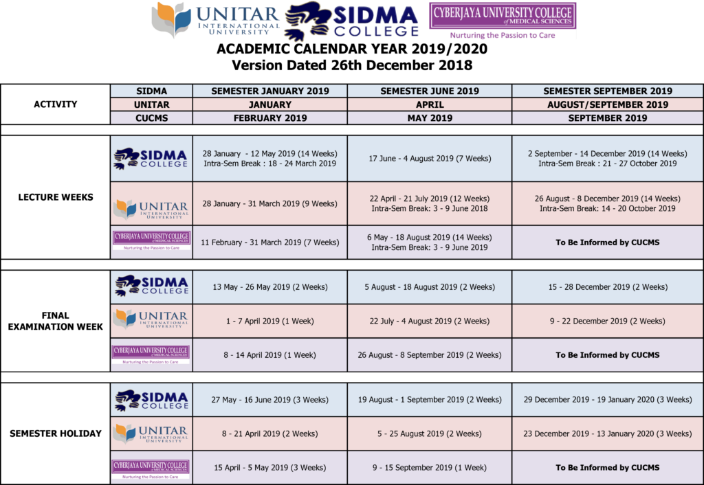 Tvcc Academic Calendar Printable Computer Tools