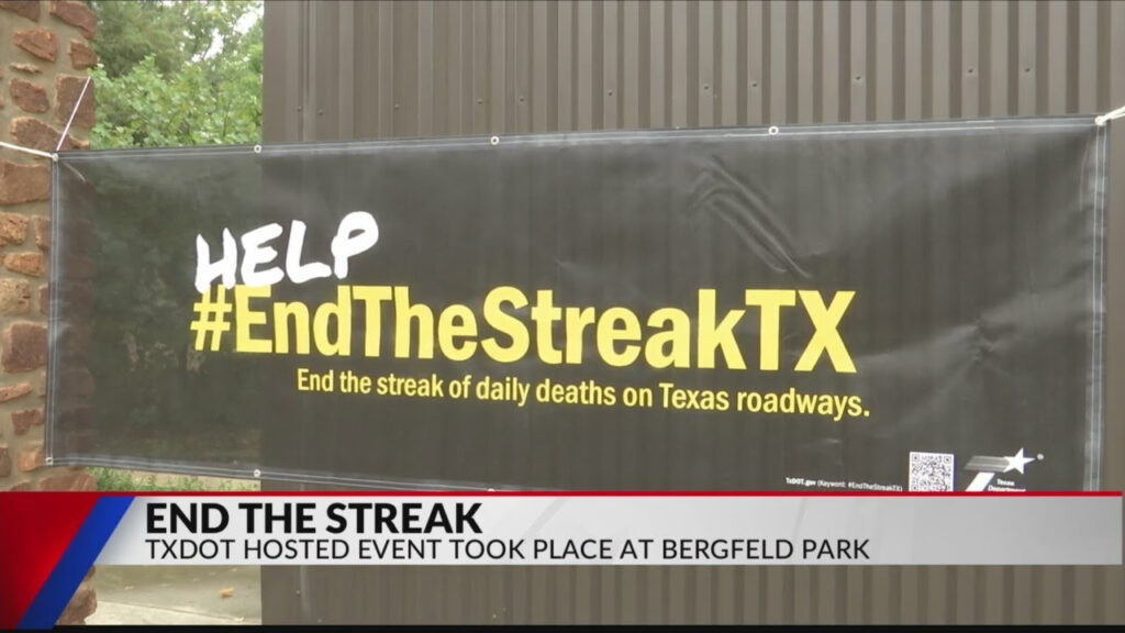 TxDOT End The Streak Event YouTube