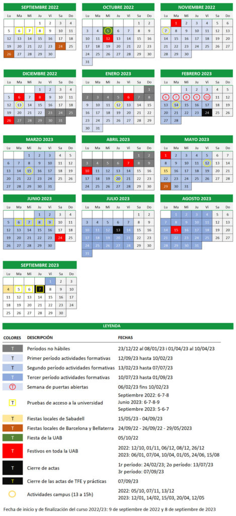 Uab 2024 Academic Calendar 2024 Calendar Printable