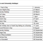 University Of Johannesburg UJ Academic Calendar 2025 Pdf South Africa