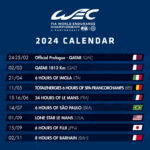 WEC 2024 Calendar Expands To 8 Races