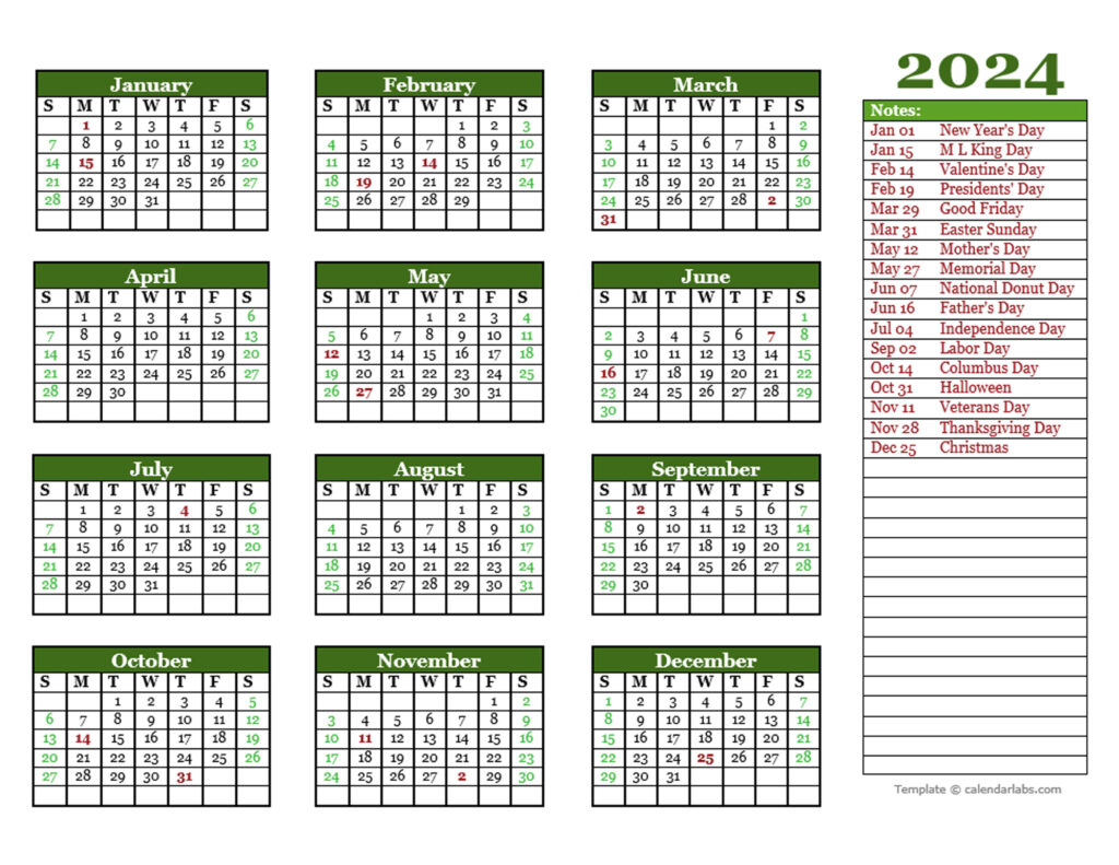 Word 2024 Calendar Template Dacy Michel